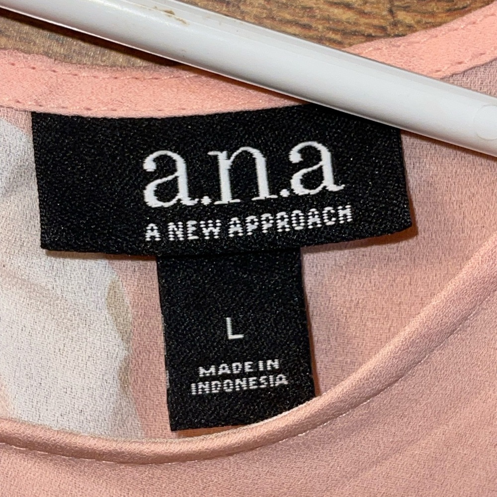 Ana pink floral boho babydoll blouse - Picture 3 of 5